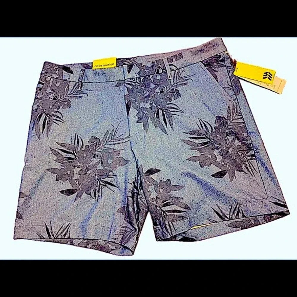 NWT All In Motion Tropical Print Golf Short